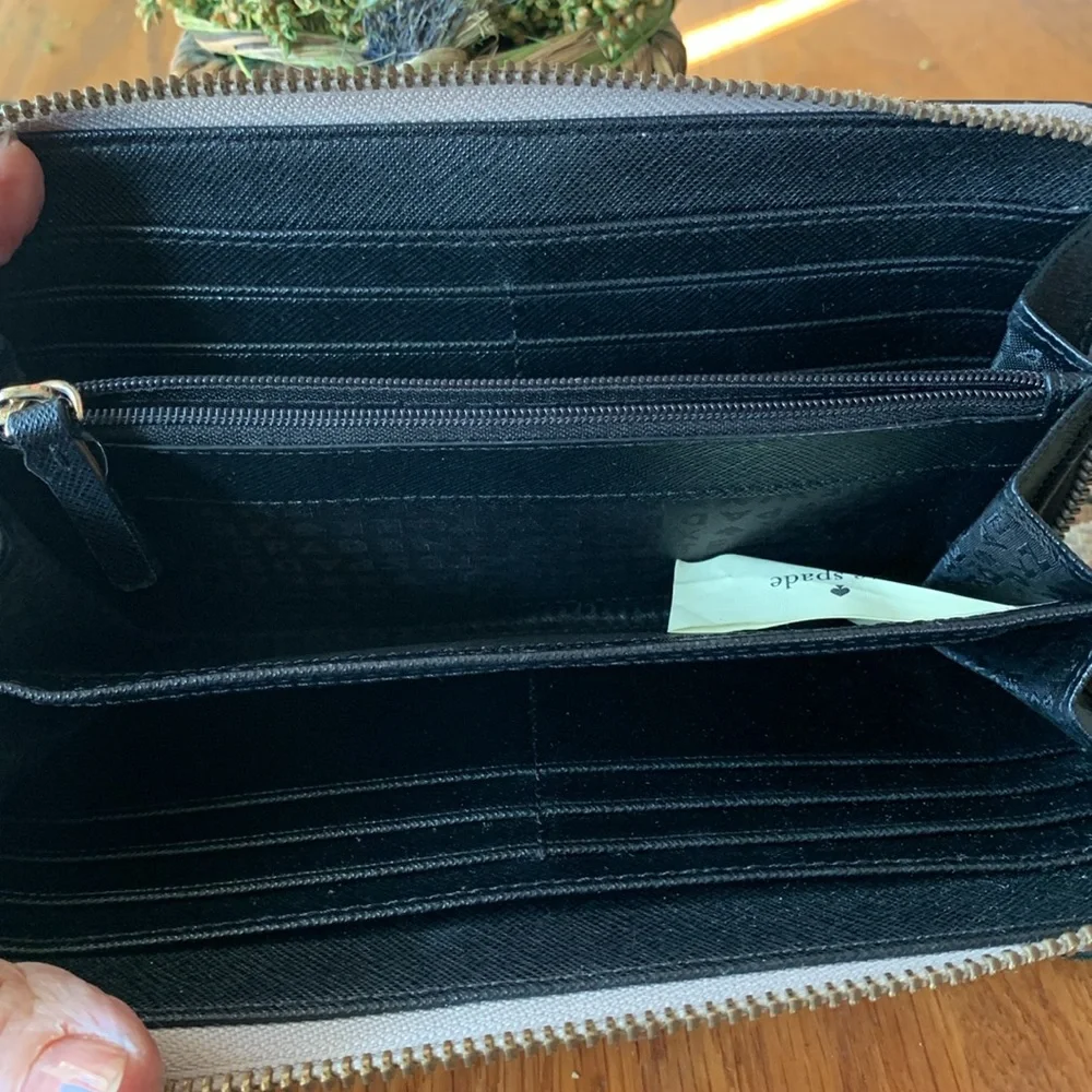 Kate Spade Leather Zip Around Wallet